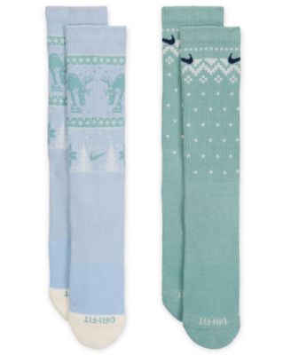 Men's 2-Pack Everyday Cushioned Winter Wonderland Crew Socks