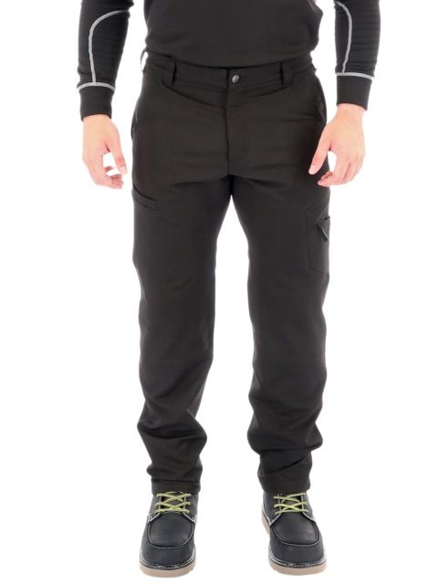 Мужские лёгкие рабочие брюки RefrigiWear, цвет: Чёрный