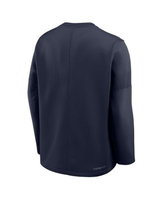 Men's Navy Coaches Therma-FIT Long Sleeve Hoodie