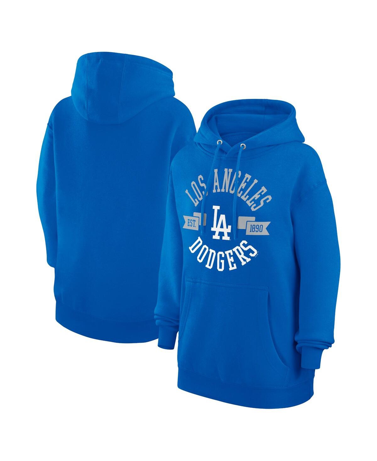 G-iii 4Her by Carl Banks Women's Royal Los Angeles Dodgers City Graphic Pullover Hoodie