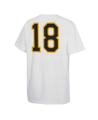 Big Boys and Girls Willie O'Ree White Boston Bruins Name Number T-Shirt