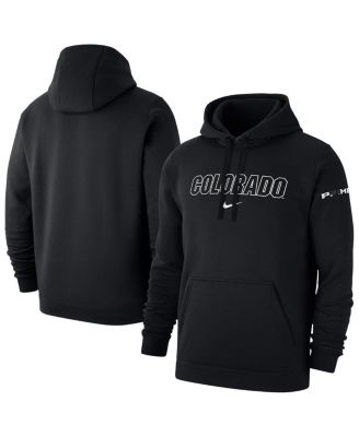 Nike - Men's Black Colorado Buffaloes Coach Prime Club Fleece Hoodie