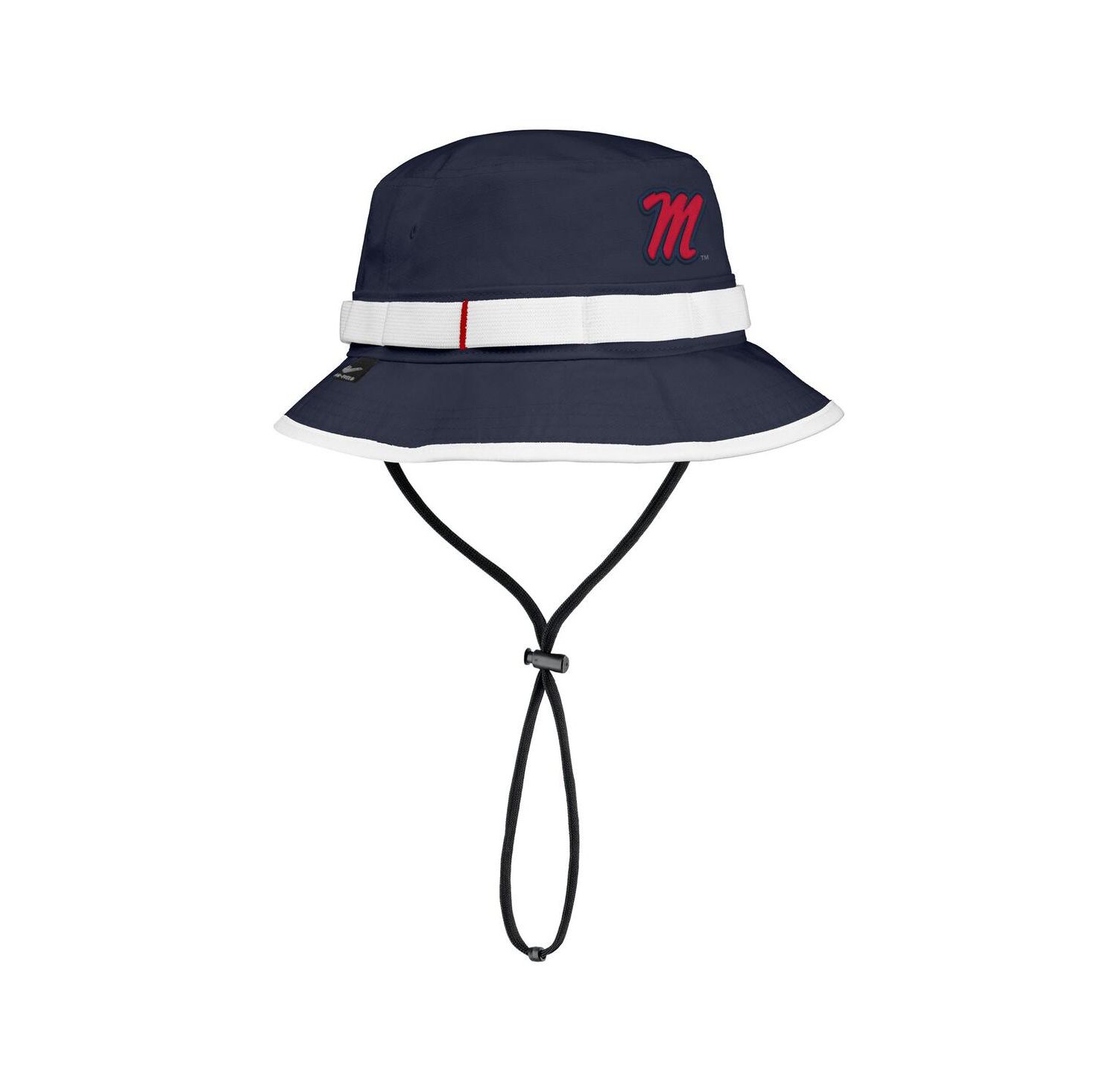Men's Navy Ole Miss Rebels 2025 On-Field Boonie Performance Bucket Hat