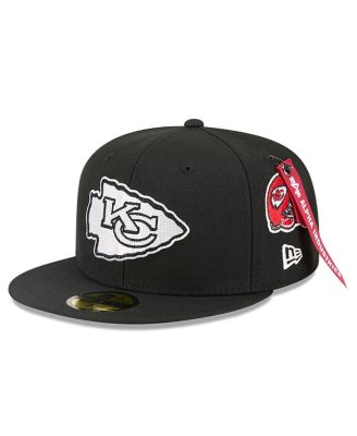 New Era - Men's x Alpha Industries Black Kansas City Chiefs 59FIFTY Fitted Hat