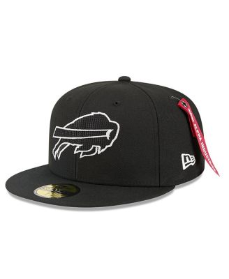 New Era - Men's x Alpha Industries Black Buffalo Bills 59FIFTY Fitted Hat