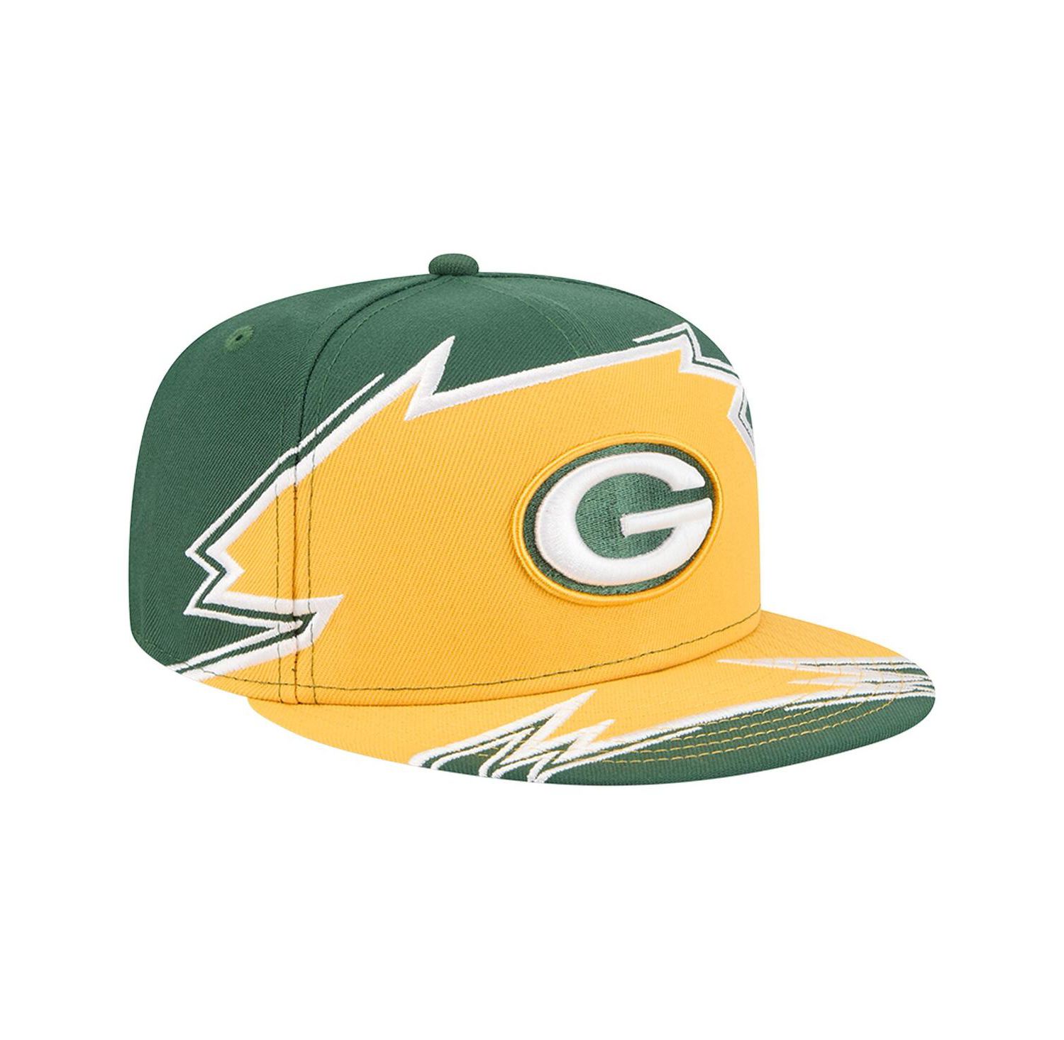 Men's Green/Gold Green Bay Packers Break 59FIFTY Fitted Hat