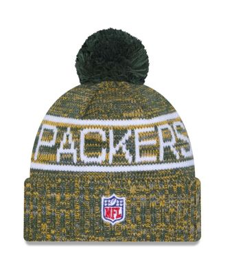 New Era Men's Green Green Bay Packers 2025 Sideline Cold Weather