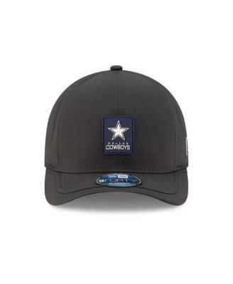 Men's Charcoal Dallas Cowboys 2025 Sideline Cold Weather 9FORTY M-Crown Adjustable Hat