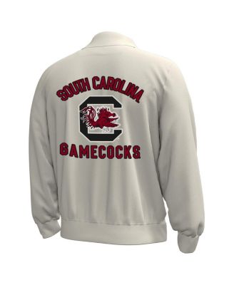 Men's Stone South Carolina Gamecocks Gameday Icon Full-Snap Fleece Jacket