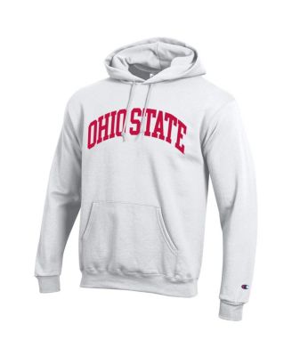 Champion Men's White Ohio State Buckeyes Basic Arch Fleece