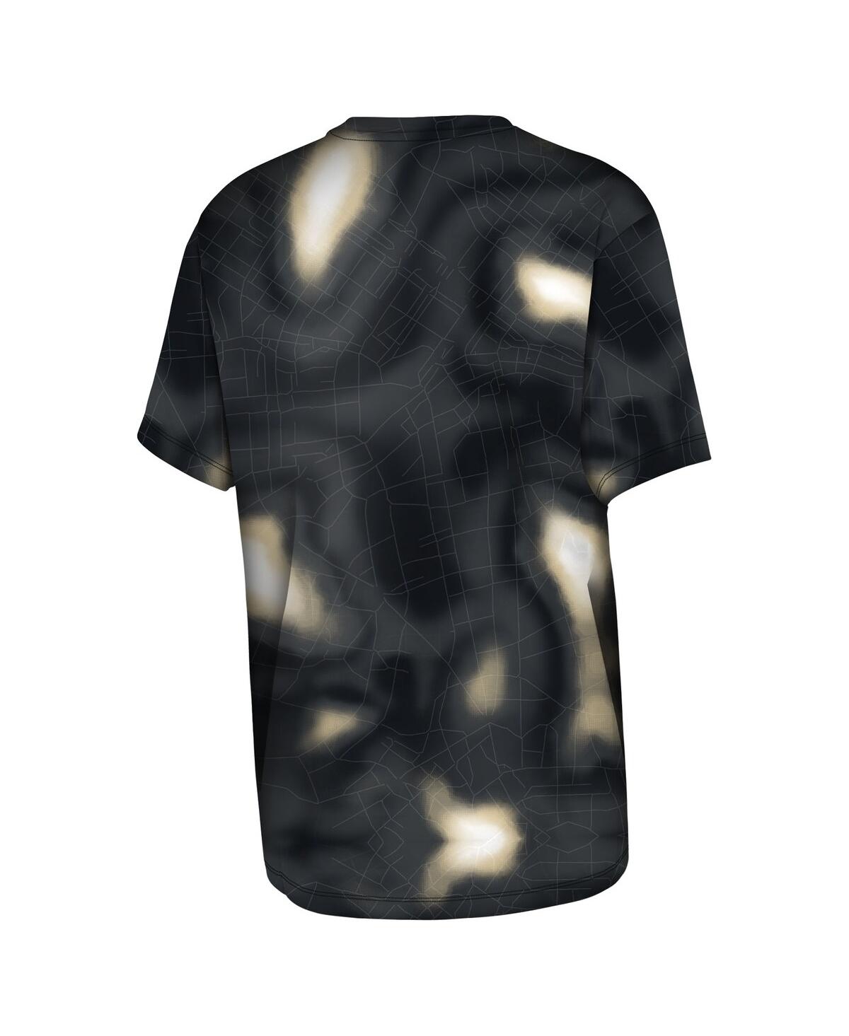 Outerstuff Big Boys And Girls Black New Orleans Saints End Zone Dri-tek T-shirt In Black