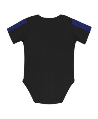 Baby Boys and Girls 3-Piece Baltimore Ravens Double Down Bodysuits and Pants Set