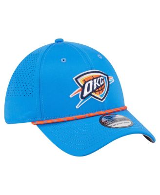 Men's Blue Oklahoma City Thunder Featherweight Poly Rope Flex 39Thirty Hat