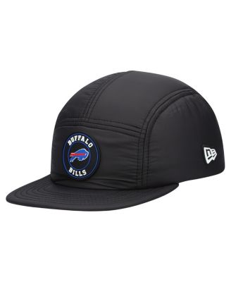 New Era - Men's Black Buffalo Bills Quilted Camper Adjustable Hat