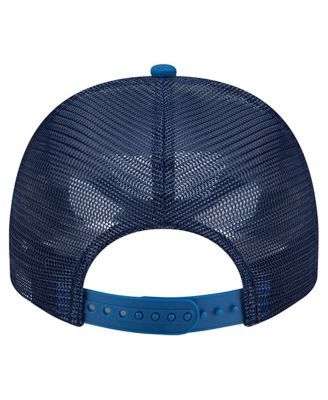 Men's and Women's White/Navy Minnesota Lynx Banner Foam Front 9FIFTY A-Frame Adjustable Trucker Hat