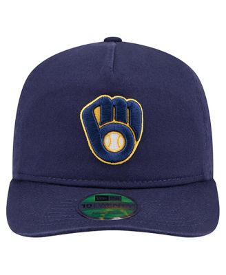 Men's Navy Milwaukee Brewers Team 19TWENTY Adjustable Hat