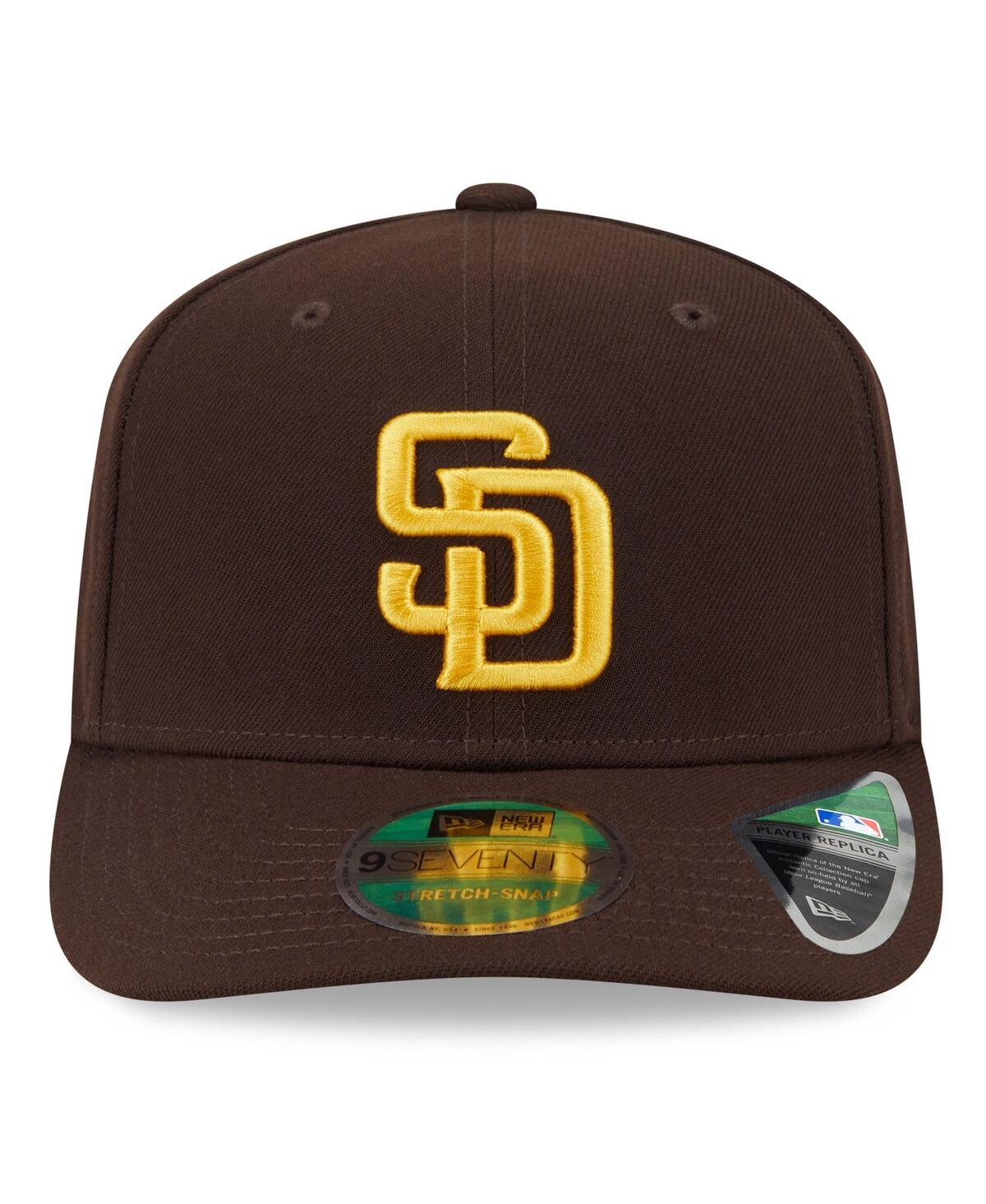 New Era Men's Brown San Diego Padres 2025 Mlb Postseason Side Patch 9SEVENTY Adjustable Hat