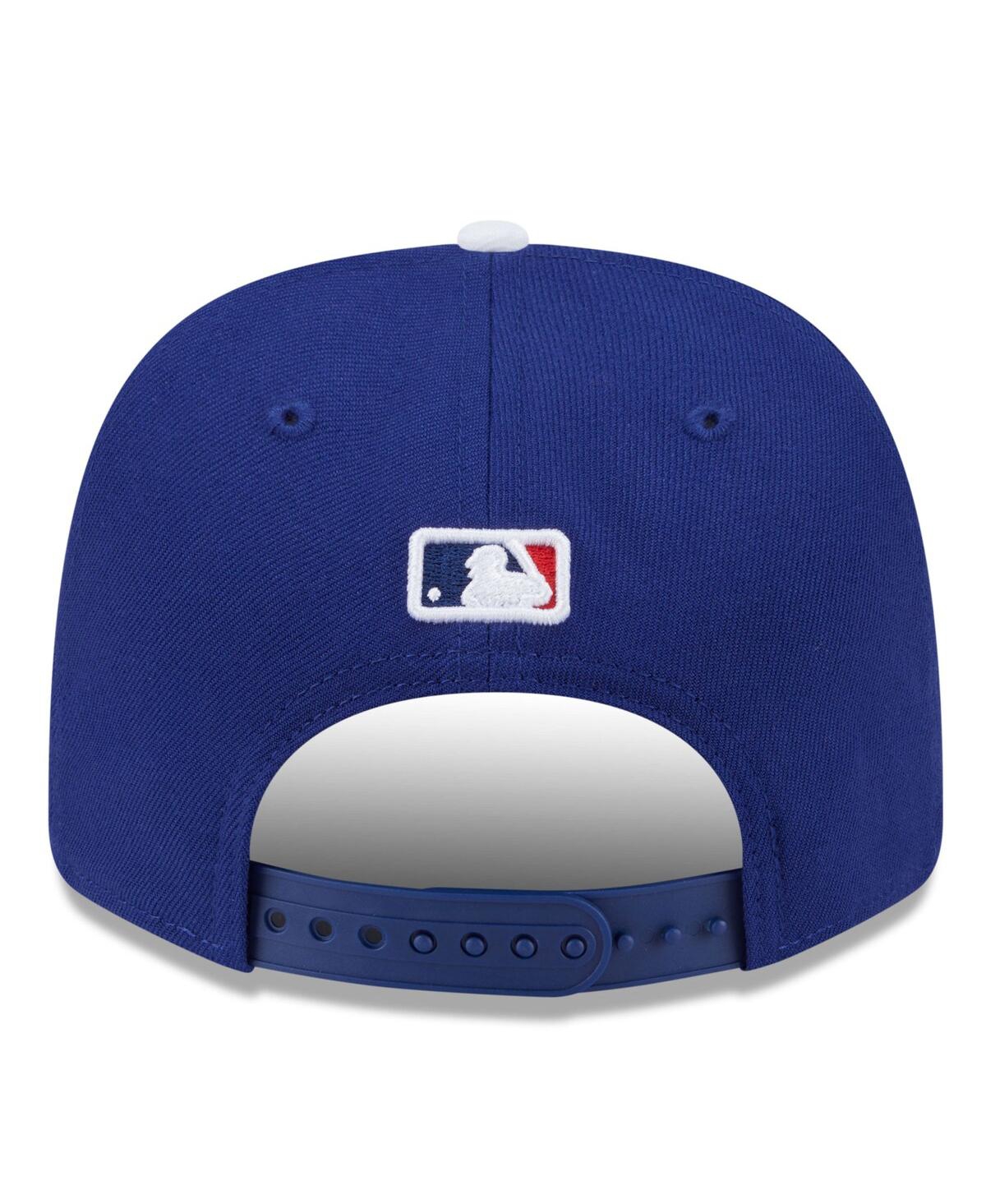 New Era Men's Royal Los Angeles Dodgers 2025 Mlb Postseason Side Patch 9seventy Adjustable Hat In Blue