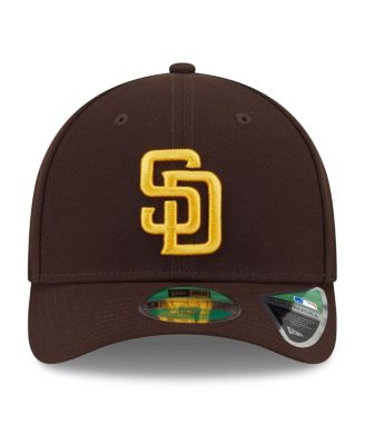 Men's Brown San Diego Padres 2025 MLB Postseason Side Patch 9FORTY Adjustable Hat