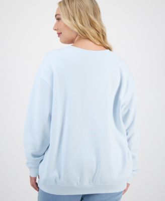 Trendy Plus Size Hello Kitty & Friends Skiing Graphic Sweatshirt