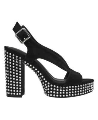 Women's Hayylo Embellished Block Heel Sandals, Macy's Exclusive