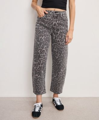 Good American - Women's Good Relaxed Baggy High-Rise Jeans, Regular and Plus