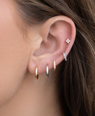 In My Element Gold Plated Hoop Earrings