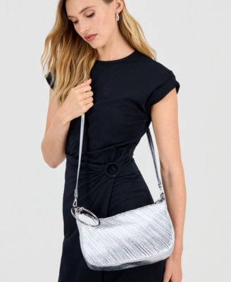 Donniee Rushed Metallic Crossbody Bag, Macy's Exclusive