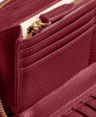Hazell Pieced Zip Around Wallet, Exclusively at Macy's 