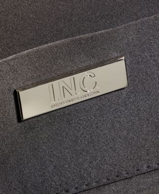 I.N.C International Concepts Diamond Mesh East/West Clutch