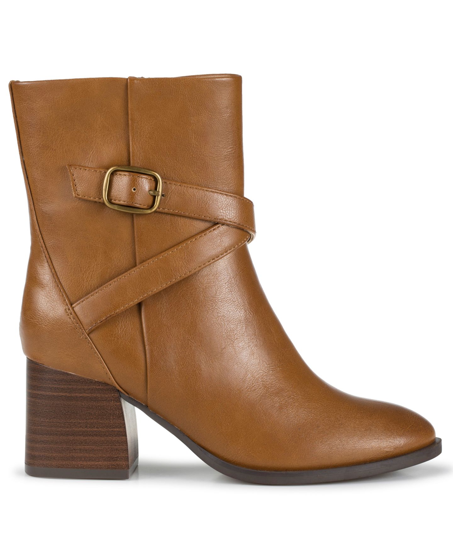 Женские ботинки Baretraps Dorma Block Heel Midi, цвет: Тёмный коньячный — фото 2