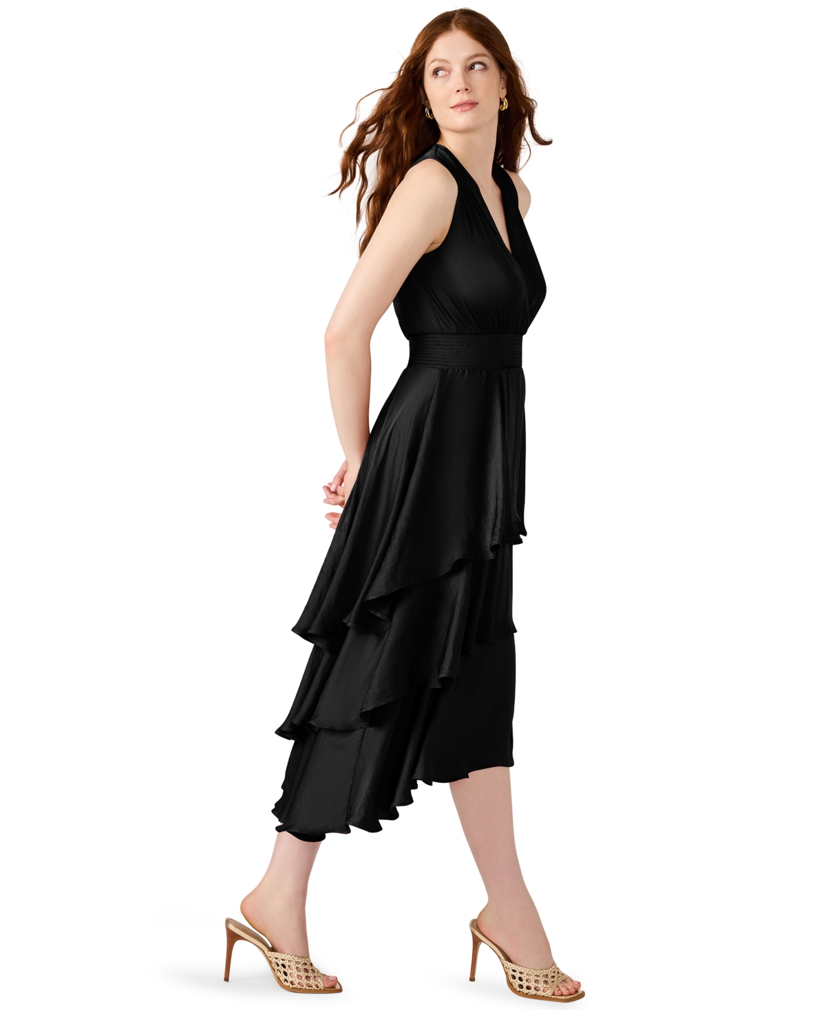 Steve Madden Women's Beiley Tiered Dress