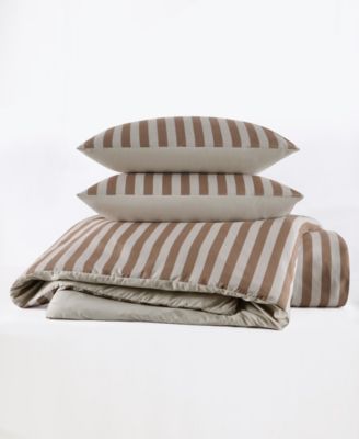 Weston Stripe 3-Pc. Comforter Set, Full/Queen
