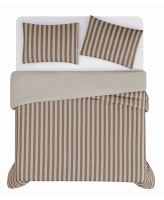 Weston Stripe 3-Pc. Comforter Set, King