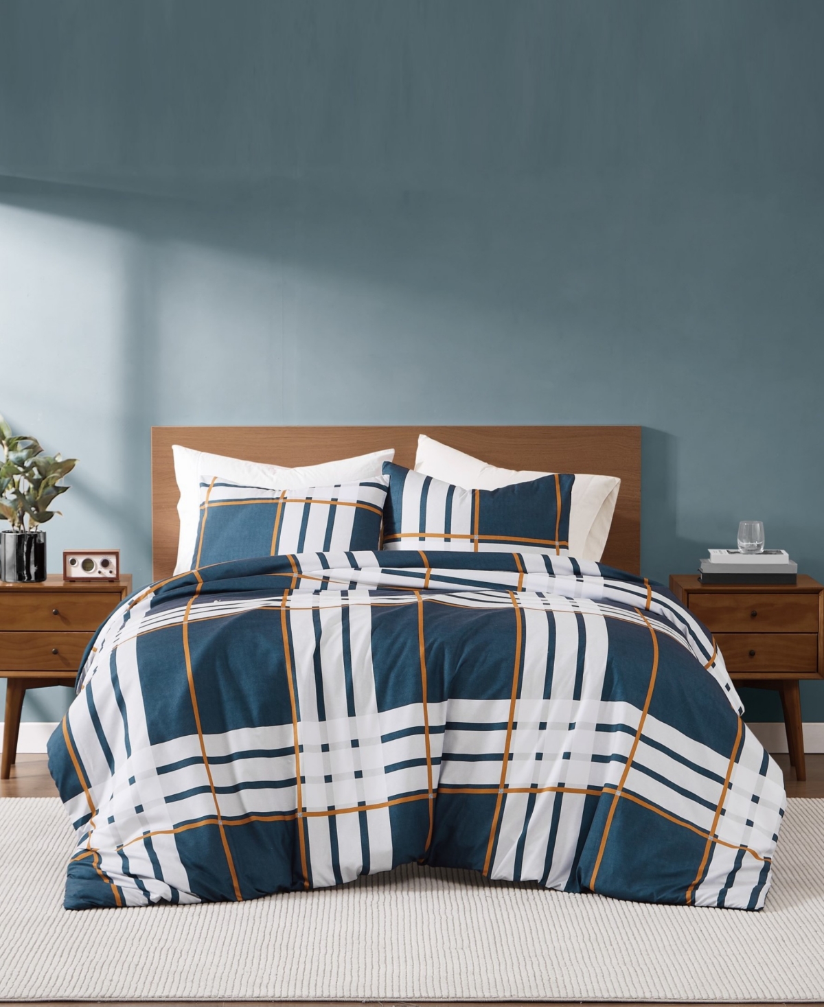 Truly Soft Henry Plaid 3-Pc. Duvet Set