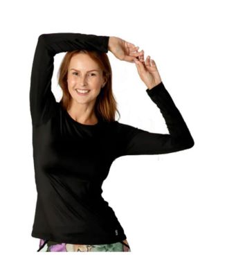 UV Colors Womens Long Sleeve Tennis Shirt