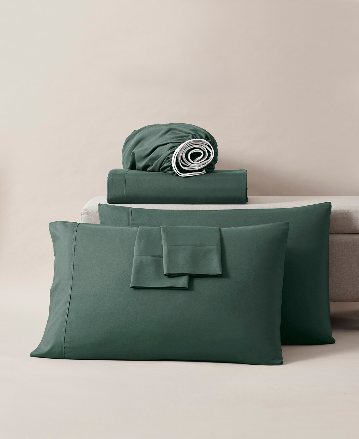 Nestl Extra Deep Pocket 6-pc. Sheet Set, Queen In Green