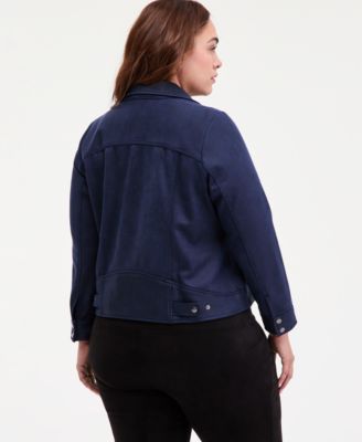 Women's Notch Collar Moto Jacket