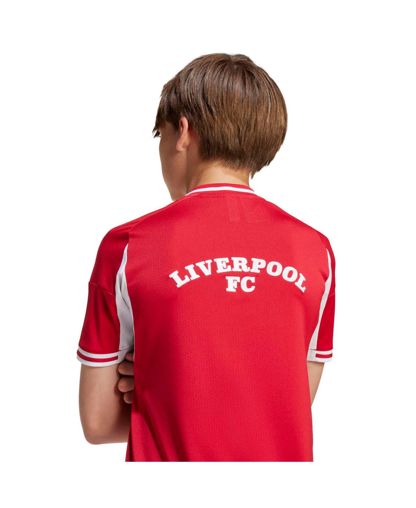 Детская бейсбольная джерси на пуговицах adidas Liverpool, Red — фото 5