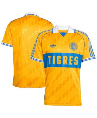 adidas - Men's Gold Tigres UANL 2025/26 Home Replica Jersey