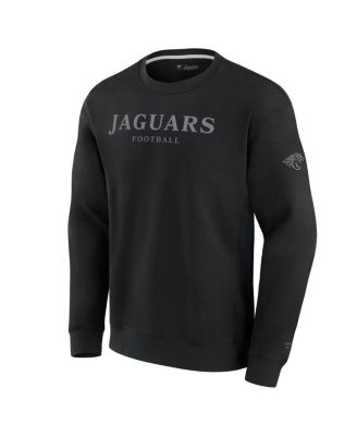 Men's and Women's Black Jacksonville Jaguars Elements Unlimited Fleece Pullover Sweatshirt