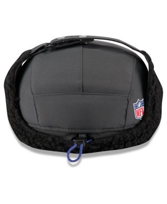 Men's Charcoal Buffalo Bills 2025 Sideline Cold Weather Runner Dog Ear Adjustable Hat