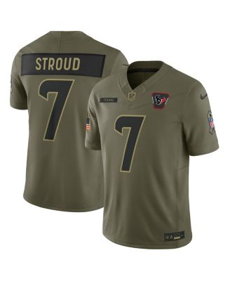 Nike - Men's C.J. Stroud Olive Houston Texans 2025 Salute to Service Limited Jersey