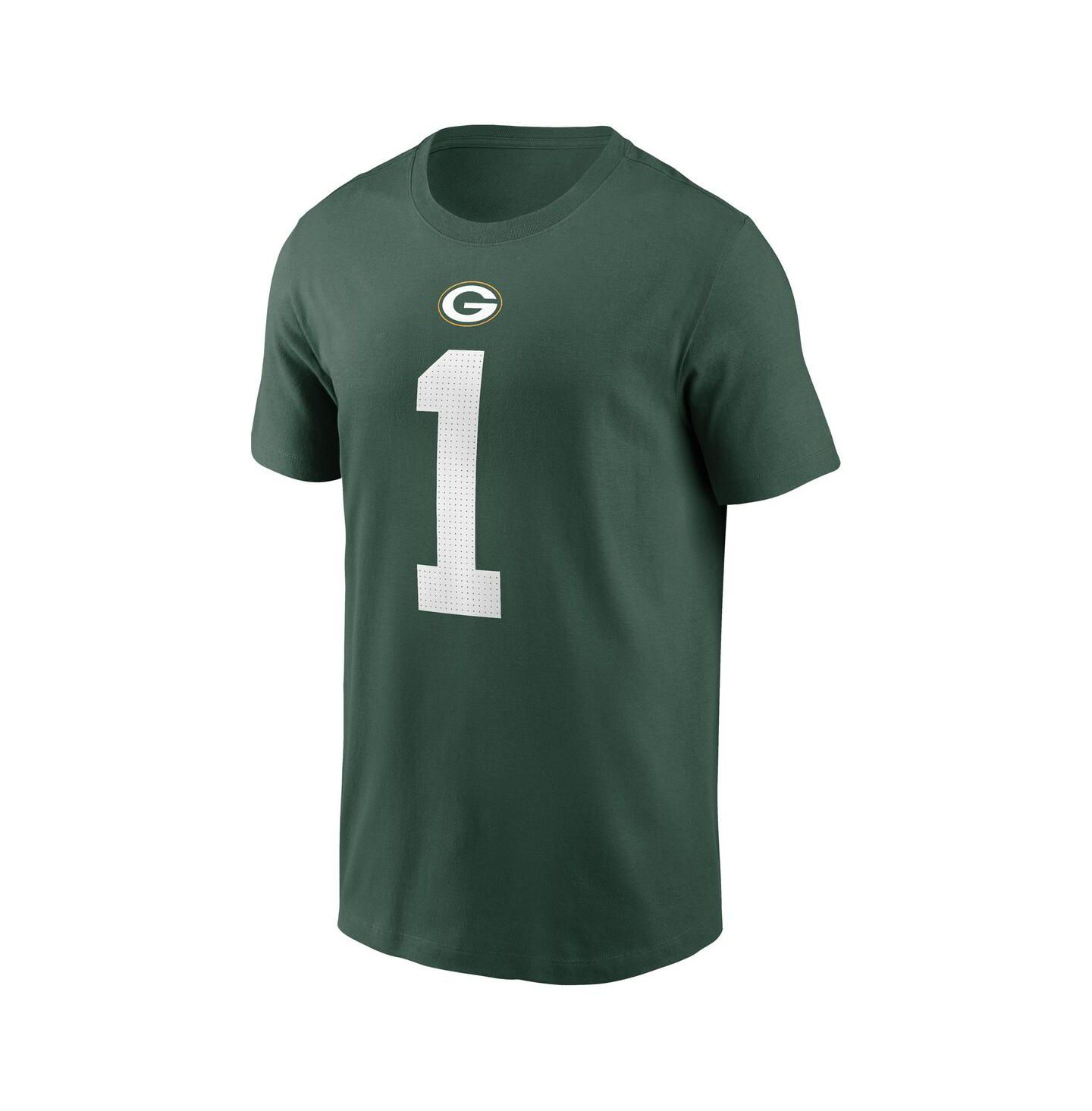 Мужская футболка Nike Micah Parsons Green Green Bay Packers Name & Number — фото 3