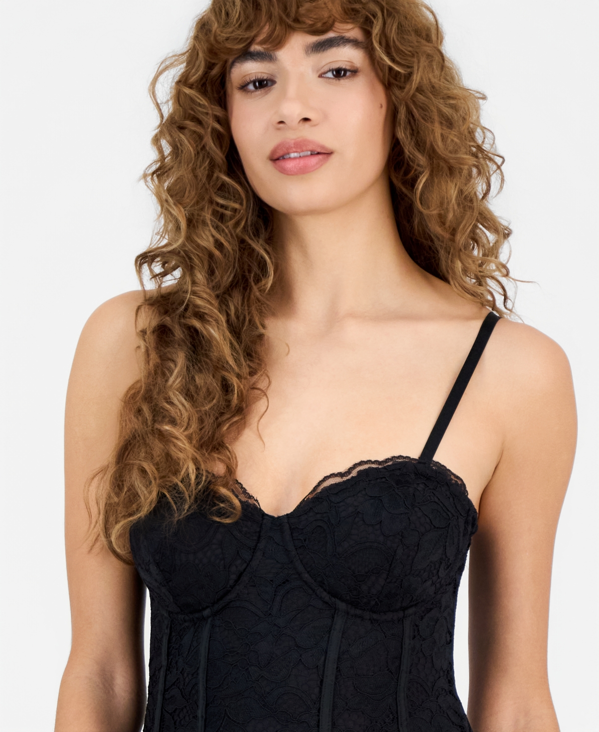 Guess Women's Ryley Sleeveless Lace Bodycon Dress