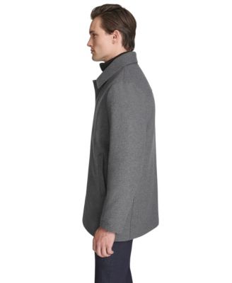 Men's Button Car Coat