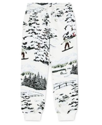 Jordan - Big Boys Brooklyn Holiday Printed Pull-On Pants
