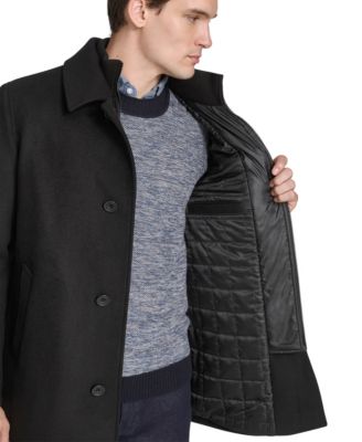 Men's Button Car Coat