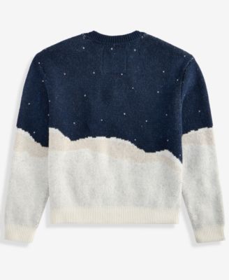 Boys Moose Crew Sweater