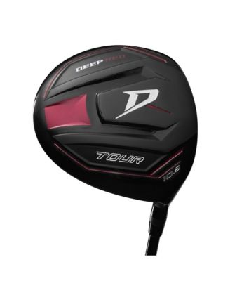 Deep Red Tour Right Hand Mens Carry Complete Golf Set - Long / Regular / Black